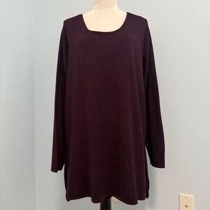 Tahari Women’s‎ Plus Long Sleeve Knit Pullover Size 2X
